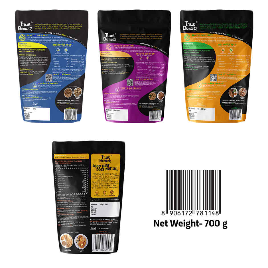 True Elements Edible Seeds Combo