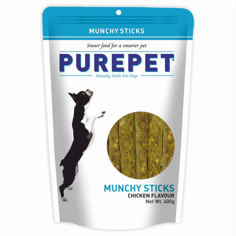 Purepet Munchy Sticks, Chicken Flavour, Dog Treats