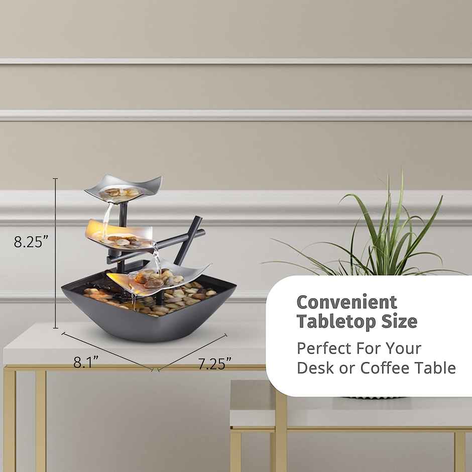 The Artment Modern Art Zen Water Indoor Fountain For Home Décor