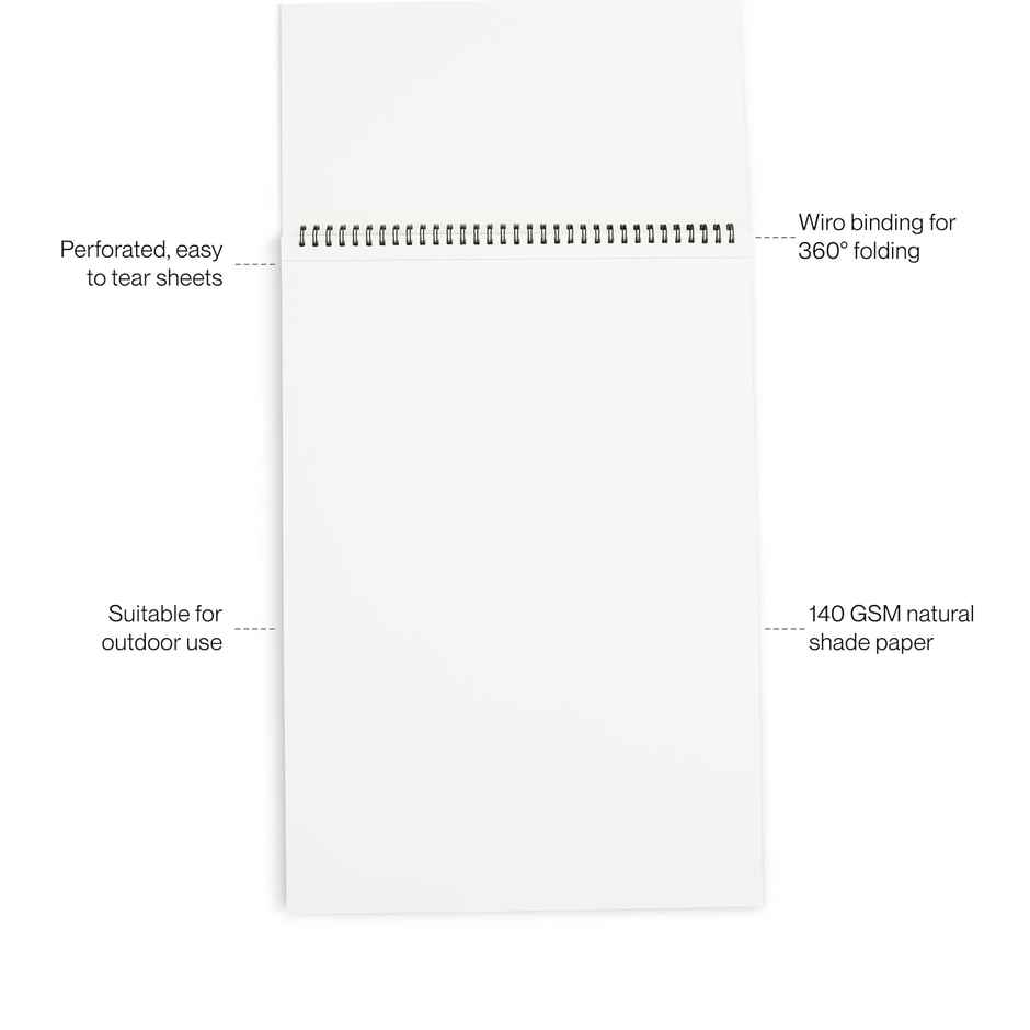 Camel 140 GSM 30 Sheets Sketch book A4