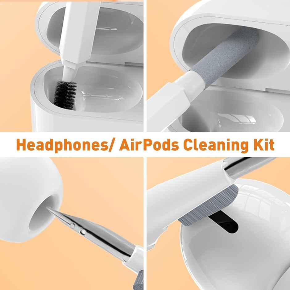 Sounce 20 in 1 Multi Use Laptop & Gadget Cleaning kit with Dust Removal Blown - White