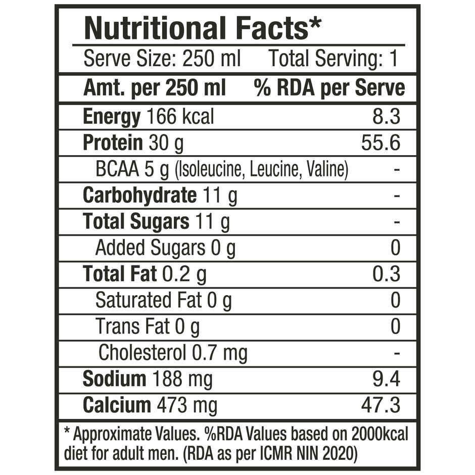 Epigamia Turbo 30gm Mango Milkshake