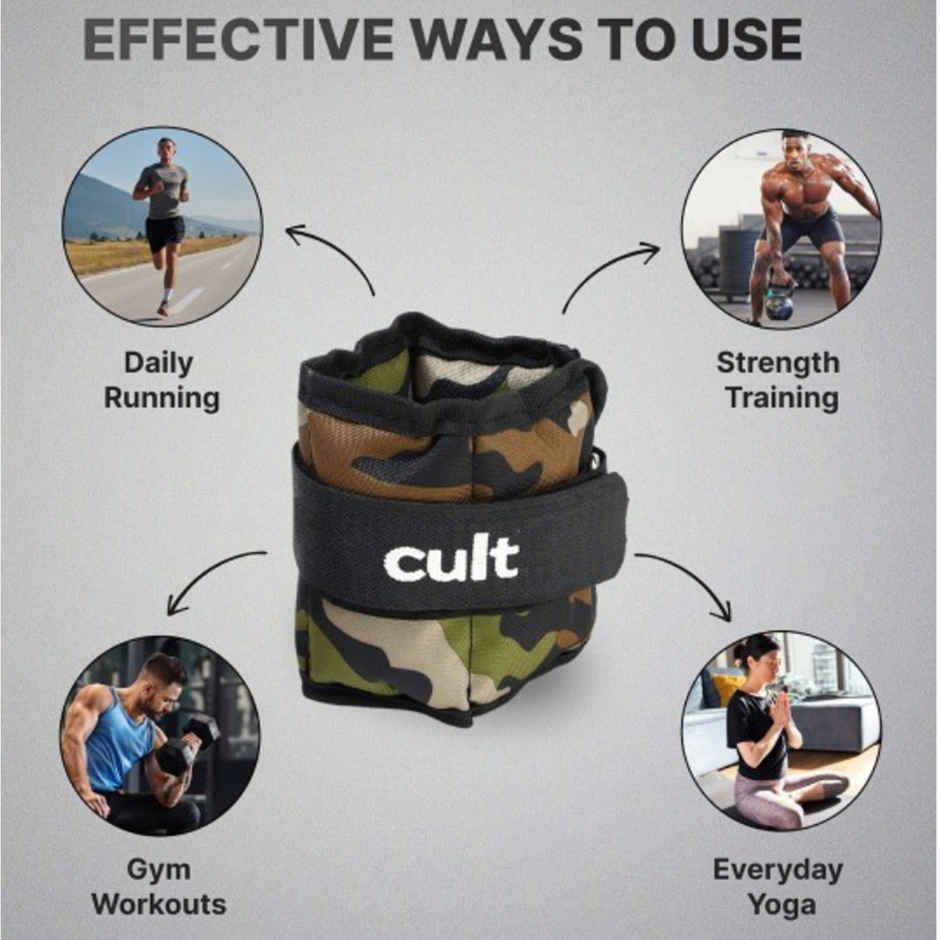 Cult Ankle Weight 0.5kg | Camouflage