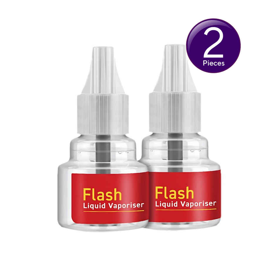 Good Knight Flash Liquid Vapourizer Mosquito Repellent Refill Combo 