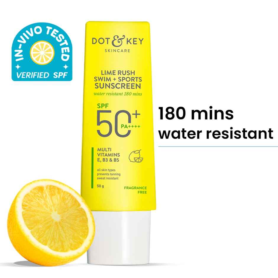 Dot & Key Lime Rush Swim + Sports Sunscreen SPF 50+ PA++++