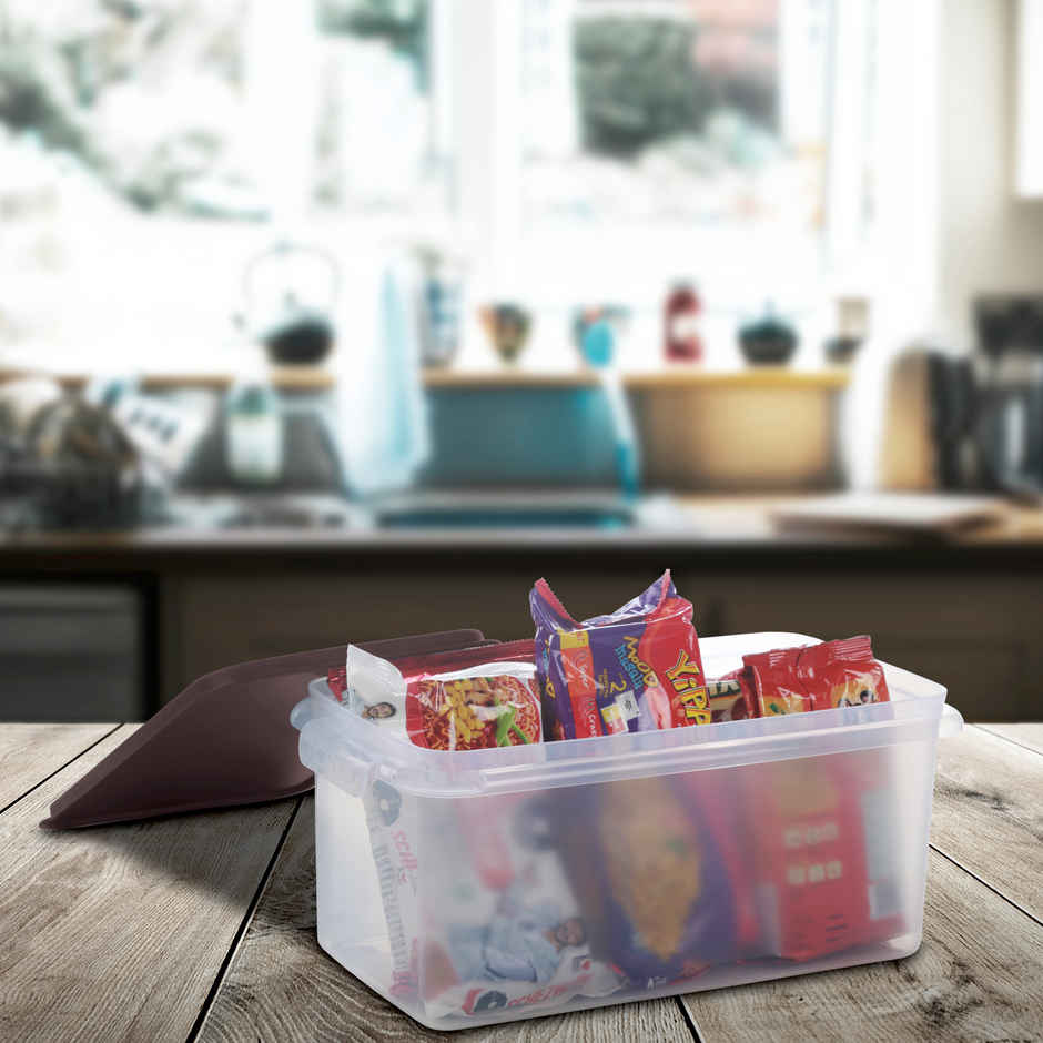 Joyo Fresherware Rectangle Multipurpose Container|Food Grade|Airtight|Leakproof-10.5 Ltr- Assorted