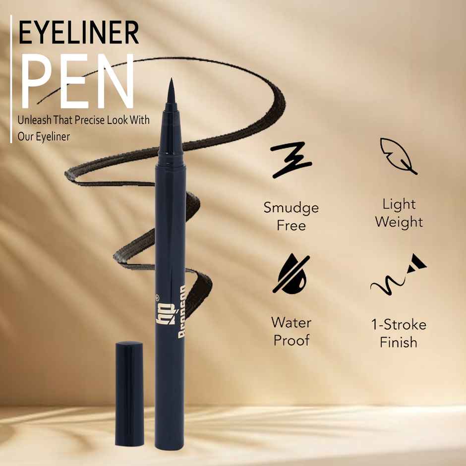 Bronson Professional Intense Kohl Sketch Pen Eyeliner Pencil - Smudgeproof & Waterproof
