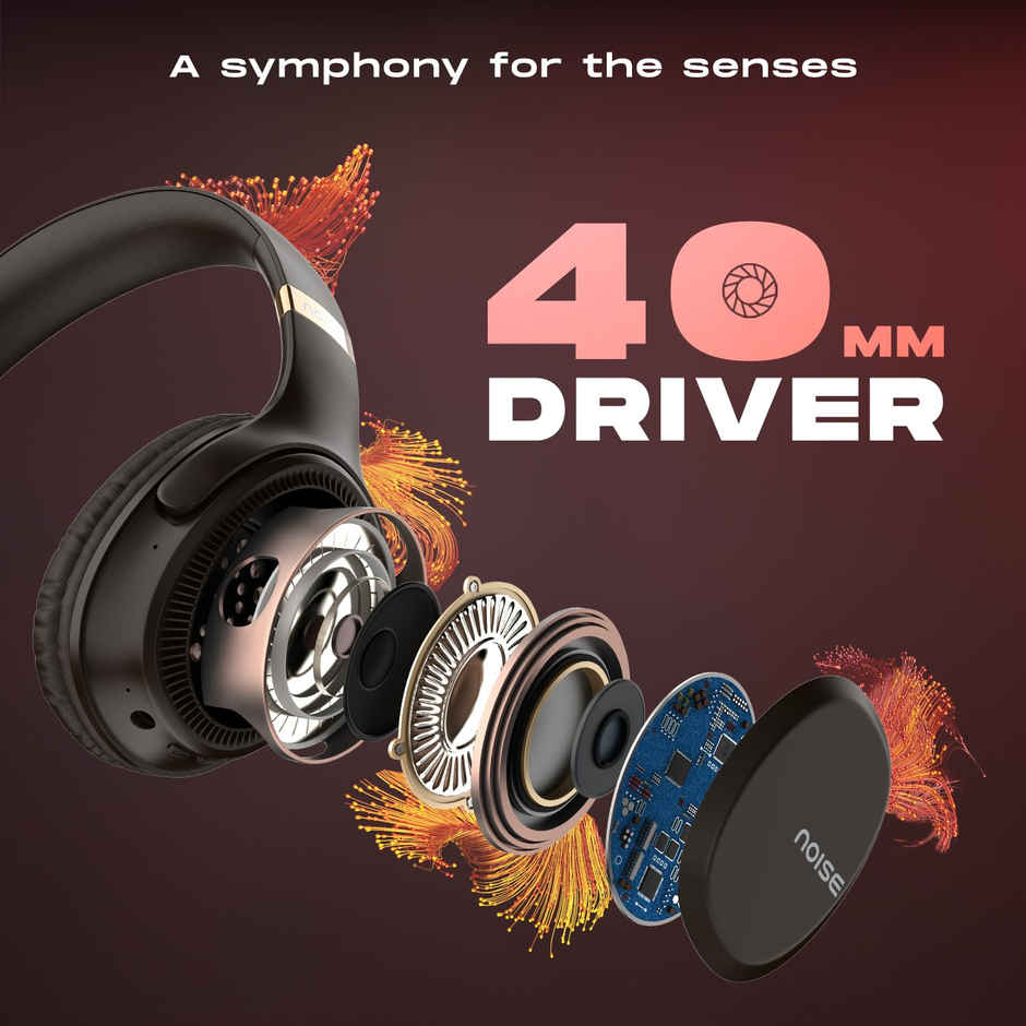 Noise 3 Overhead Wireless Headphone - Dark Brown