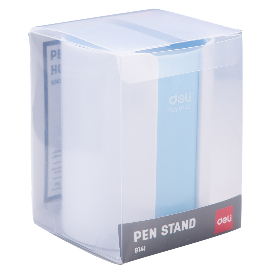 Deli E9141 Dual Color Pen Holder, Pen Stand, Assorted