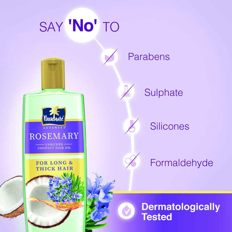 Parachute Advansed Rosemary Enriched Coconut Hair Oil
