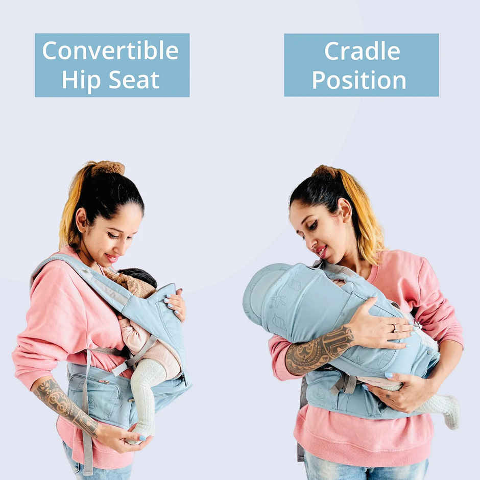 Polka Tots Hip Seat Carrier | Shell Green