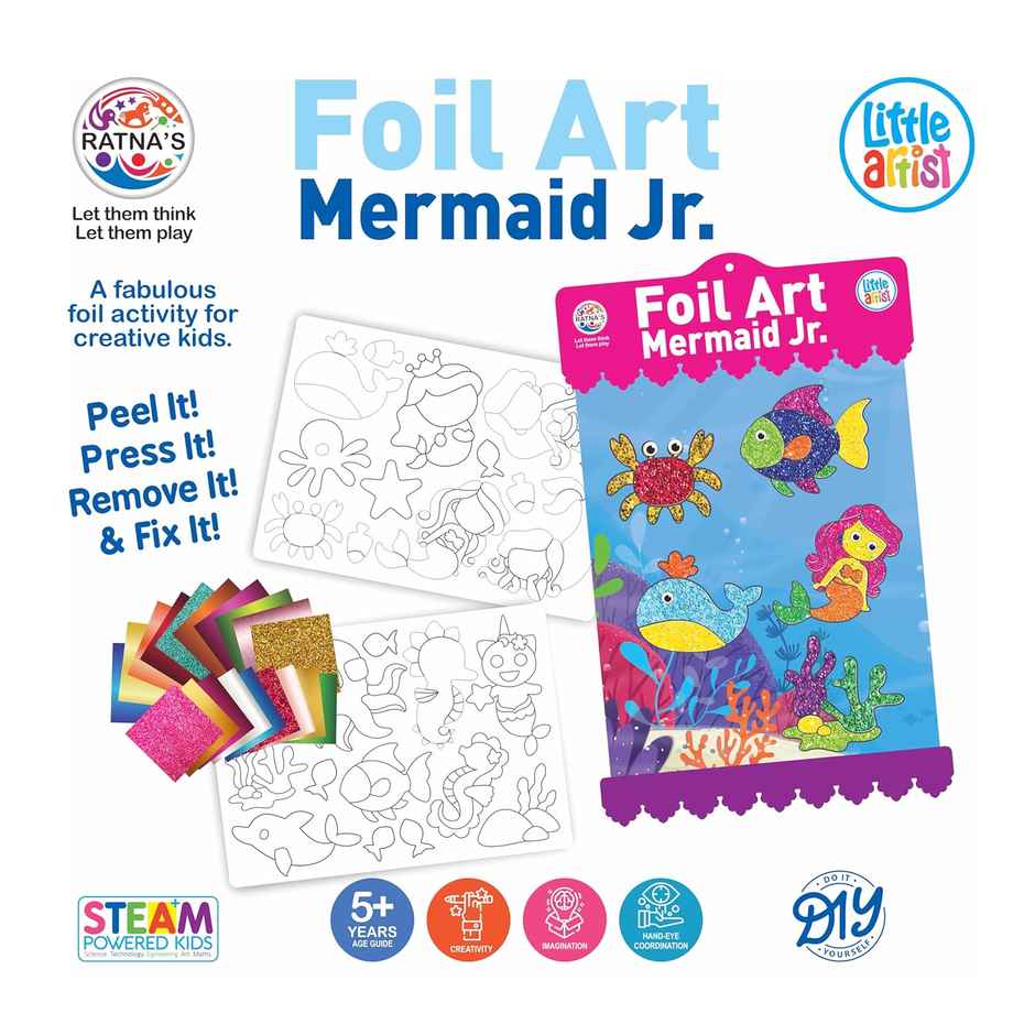 Ratna's Foil Art Mermaid Jr