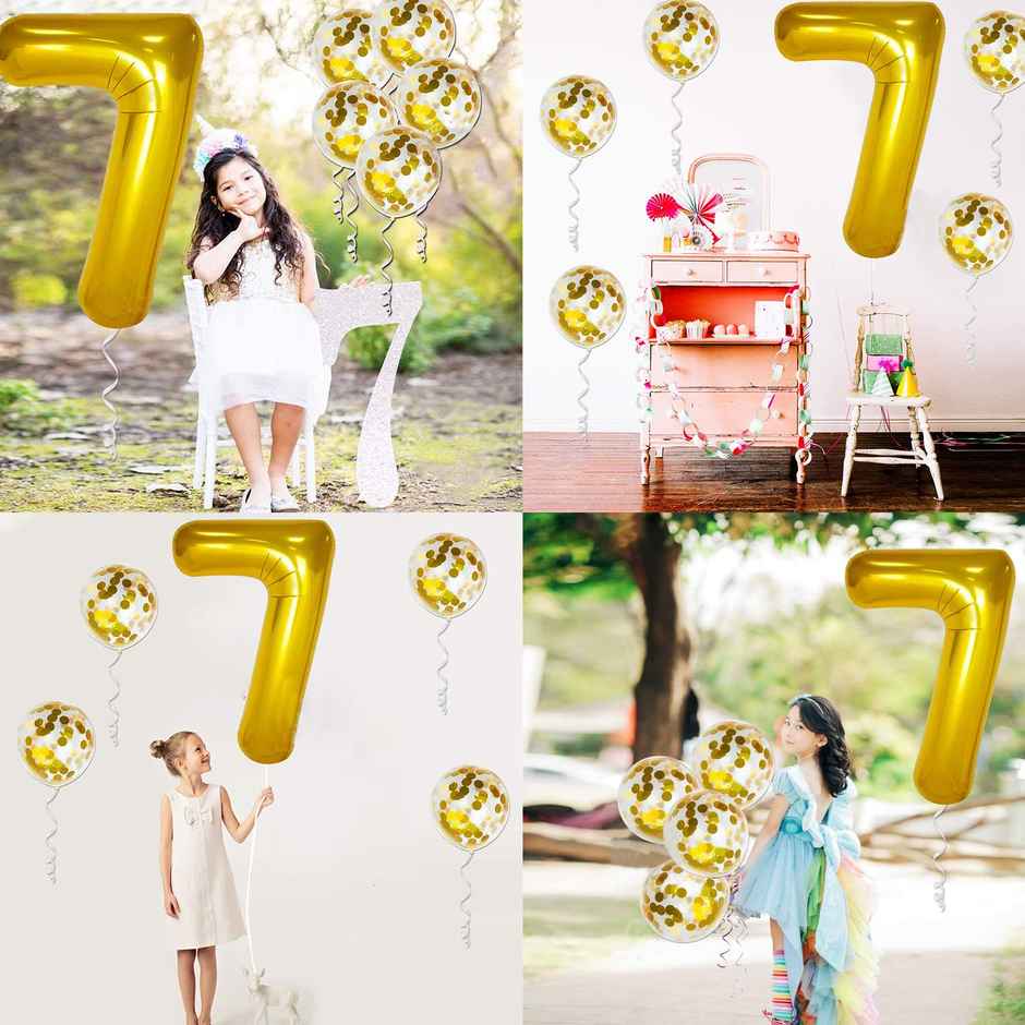 Foil Balloon Number 7 | Let's Vybe