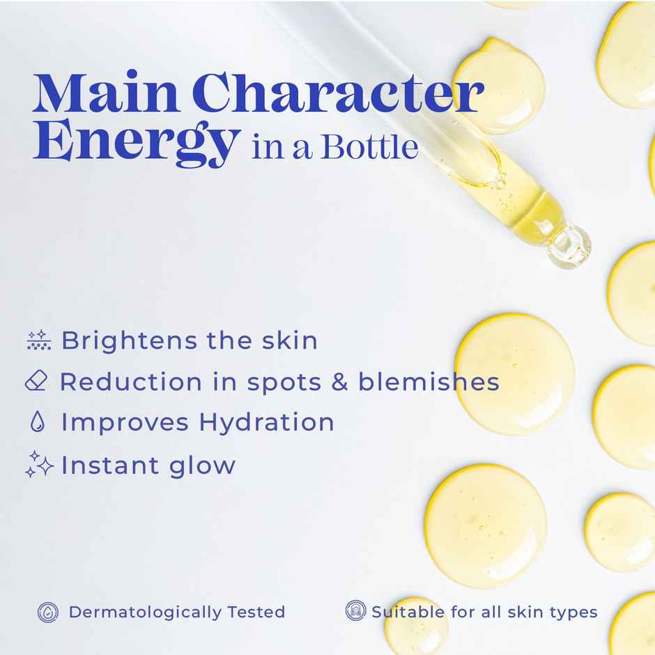 Blue Heaven Brightening 5% Vitamin C Face Serum for Brightening & Glowing Skin