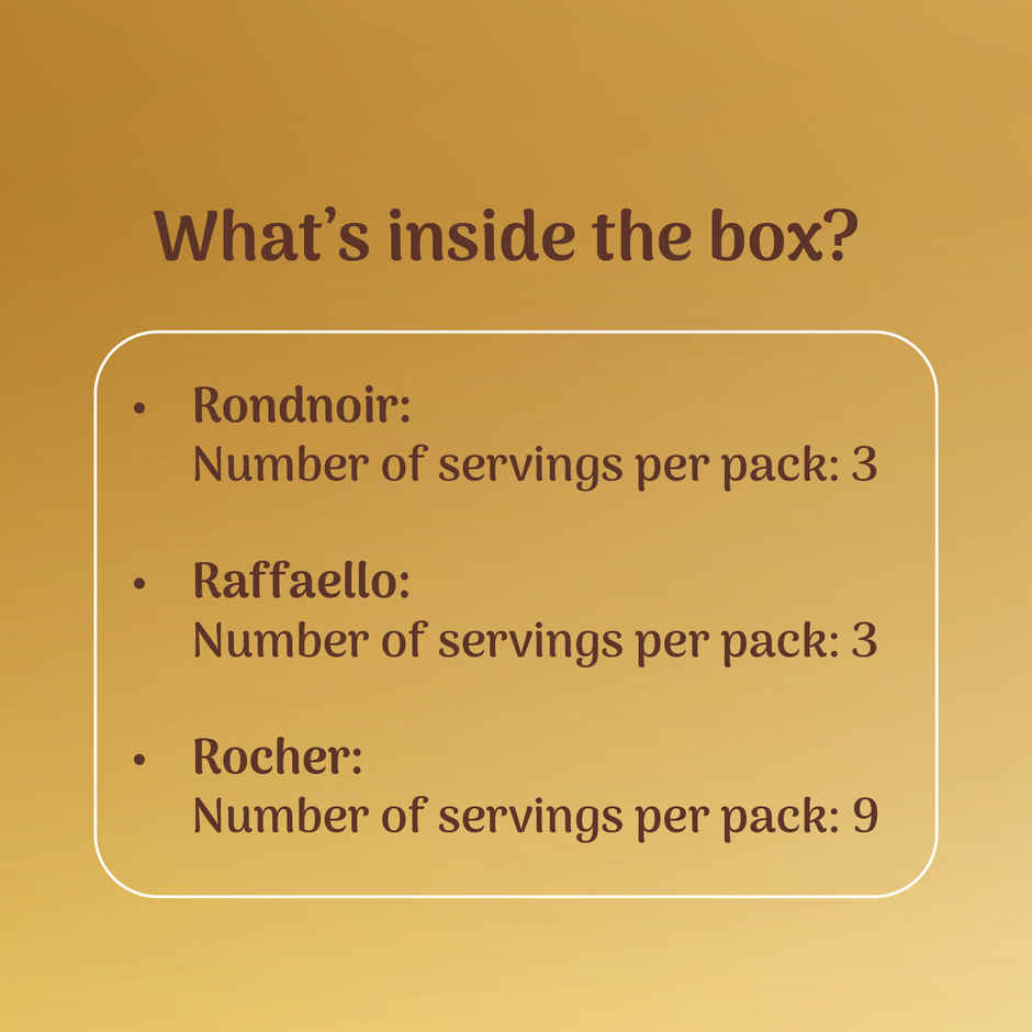 Ferrero Collection Assorted Chocolate Gift Pack (172.2g) & Fabelle Gianduja Trilogy- Assorted Luxury Handcrafted Chocolate Box (144g) Combo