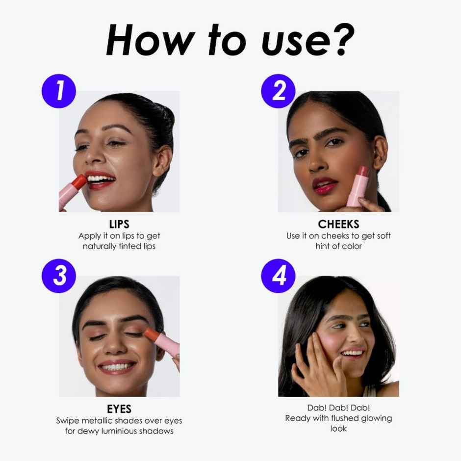 Blue Heaven Kiss & Blush Lip & Cheek Tint (Muted Peach)