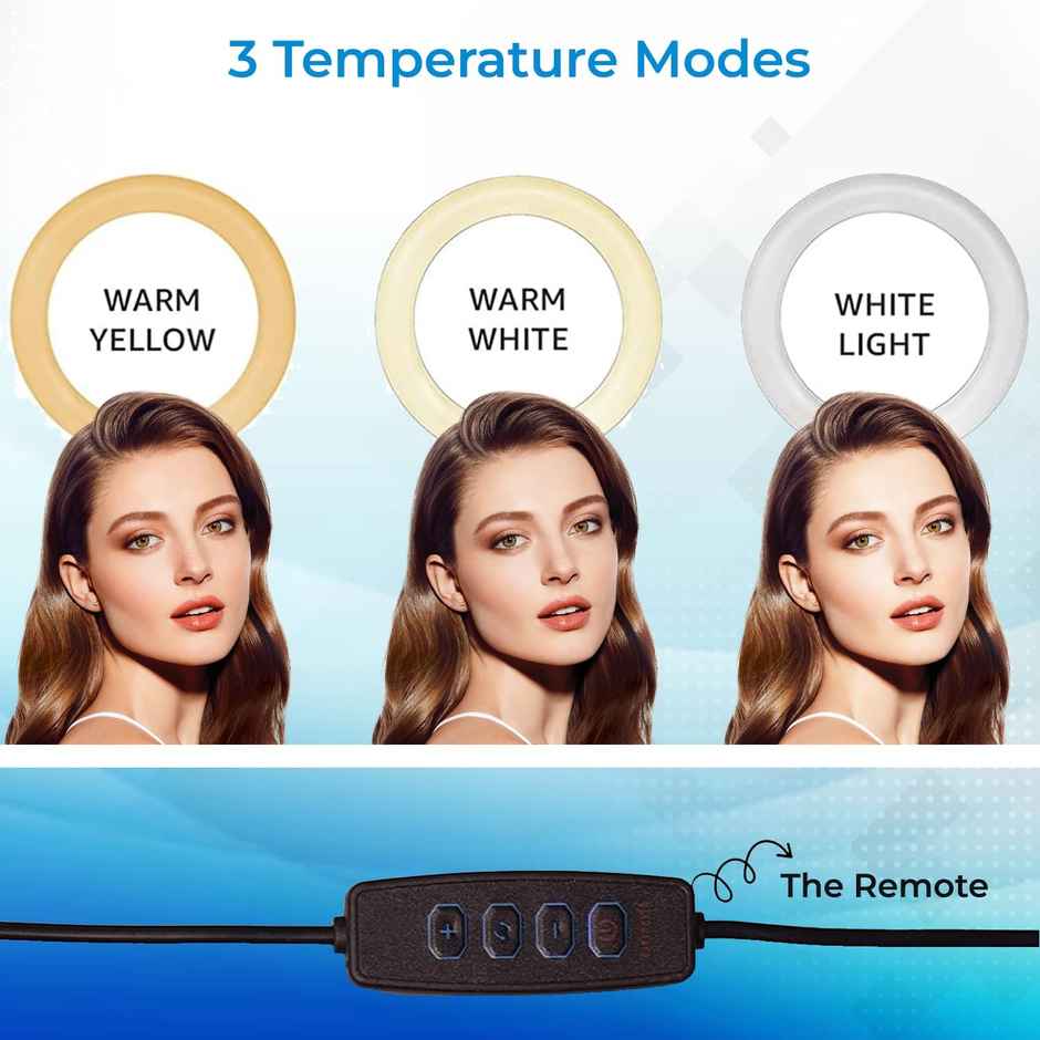 Tygot 12 Inch Ring Light | Without Stand