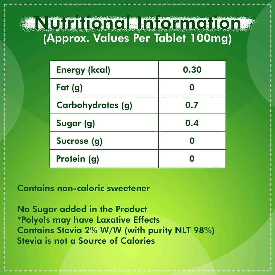 Equal Stevia Natural Sweetener Sugar Free Diabetic Friendly