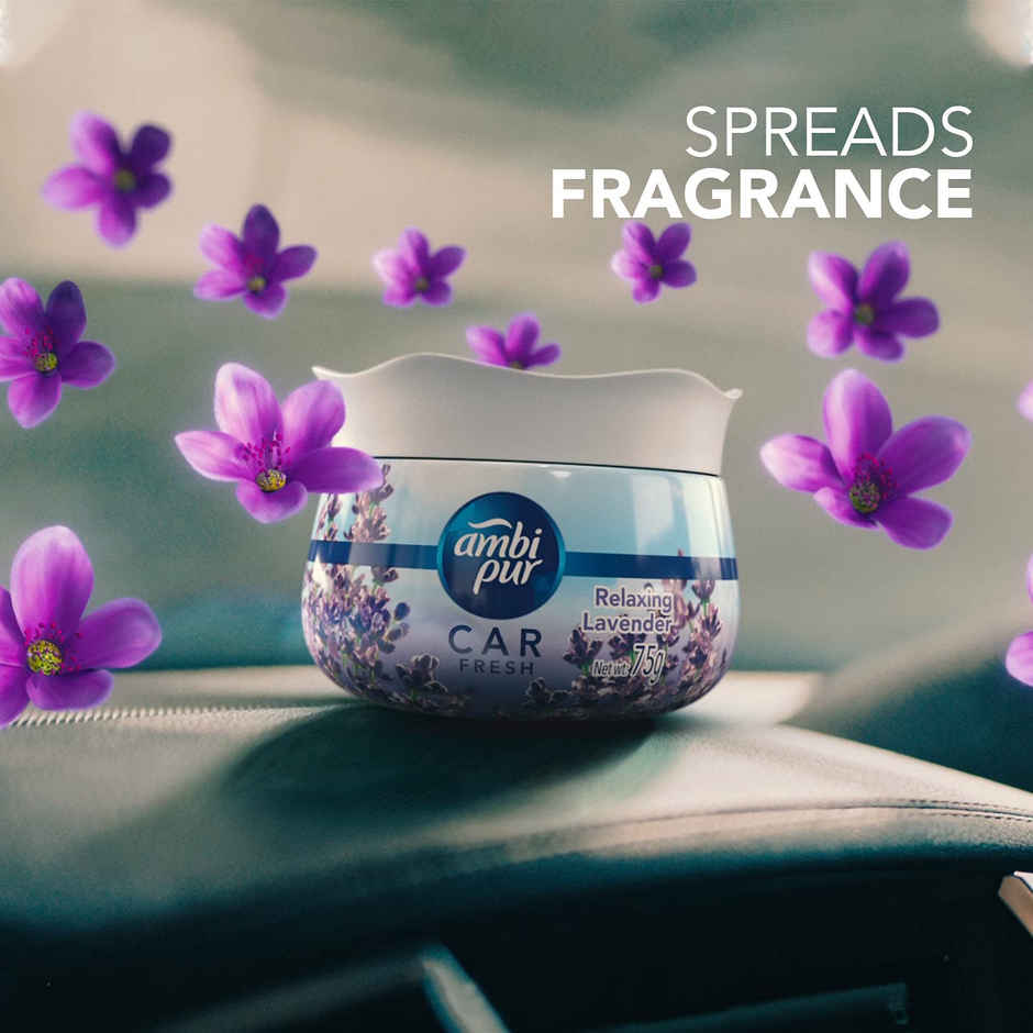 Ambipur Car Freshener Gel - Relaxing Lavender Combo