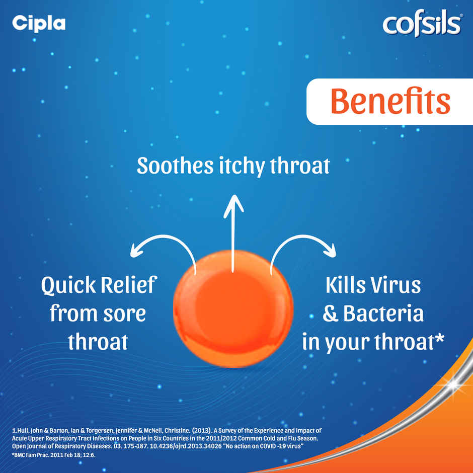 Cofsils Orange Lozenges Combo