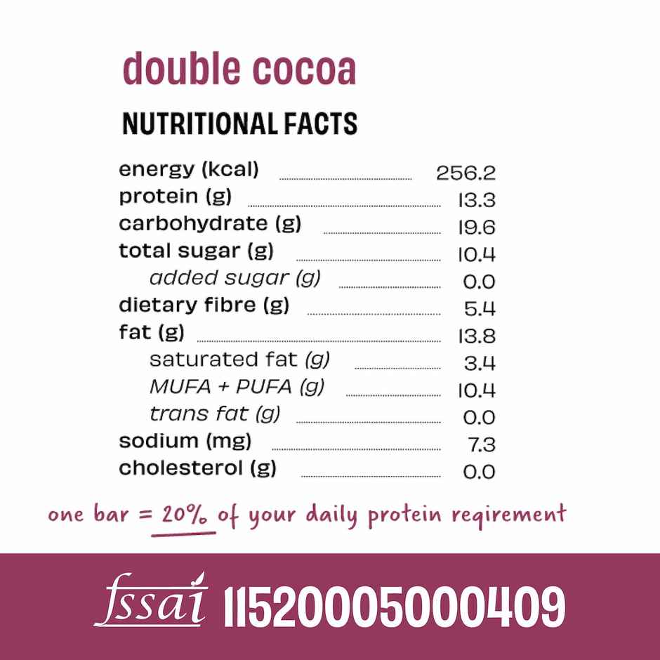The Whole Truth Double Cocoa Protein Bar Combo