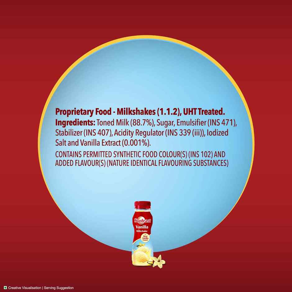 Sunfeast Vanilla Milkshake Combo