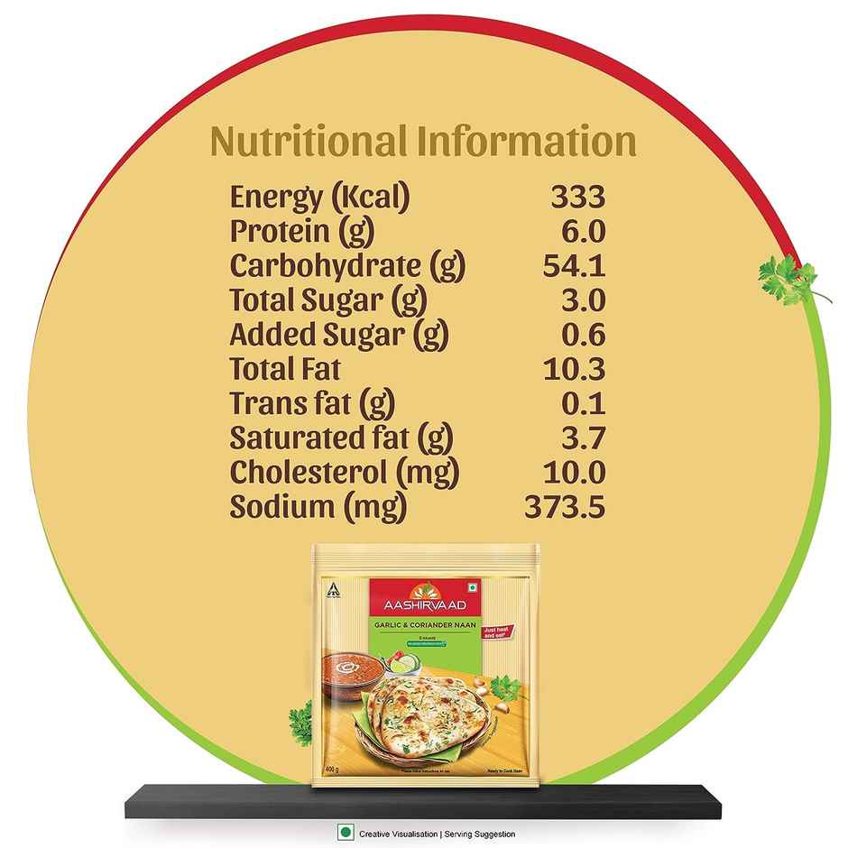 Aashirvaad Garlic and Coriander Naan