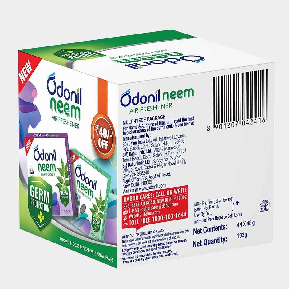Odonil Neem Mixed Fragrances Air Freshener Blocks