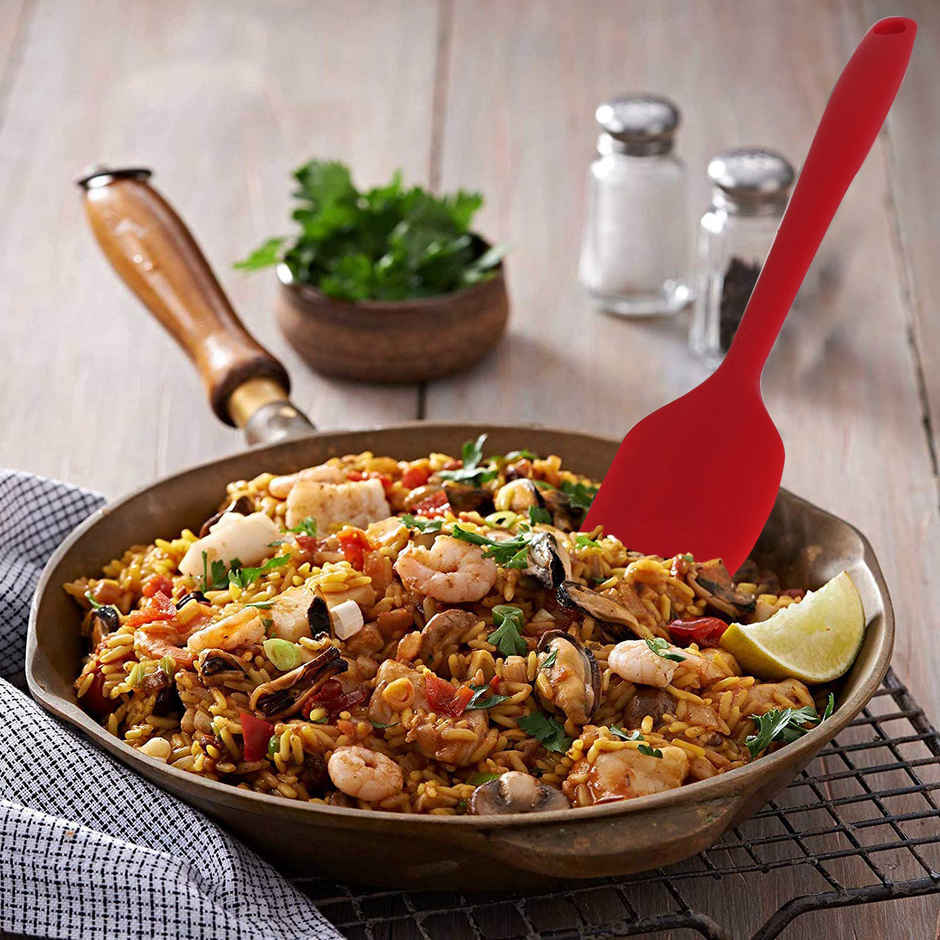 Silicone 2 Pc Brush and Spatula - 8"