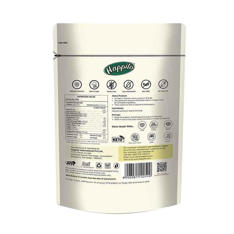 Happilo Premium Roasted & Salted Sunflower Seeds