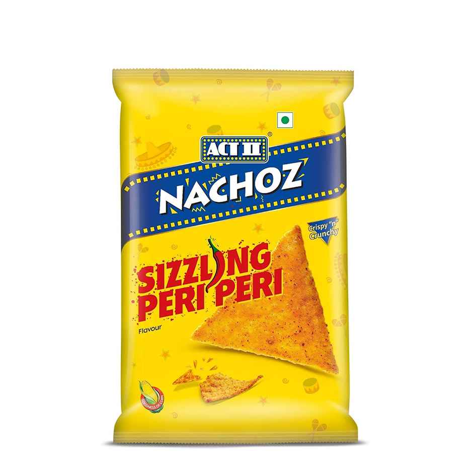 ACT II Nachoz - Peri Peri, Tortilla Chips, Ready to Eat Snacks