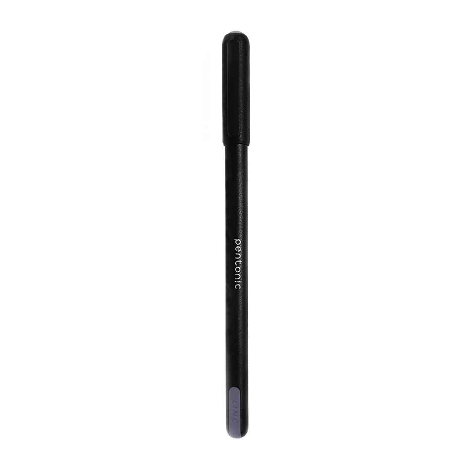 Pentonic Black Body Ball Pen (Blue & Black Ink Blister)
