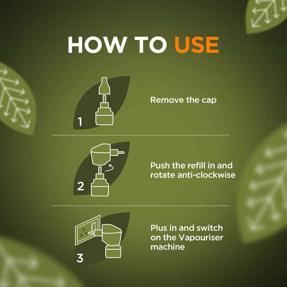 Tru Nature Herbal Mosquito Repellent Liquid Vaporizer Refills