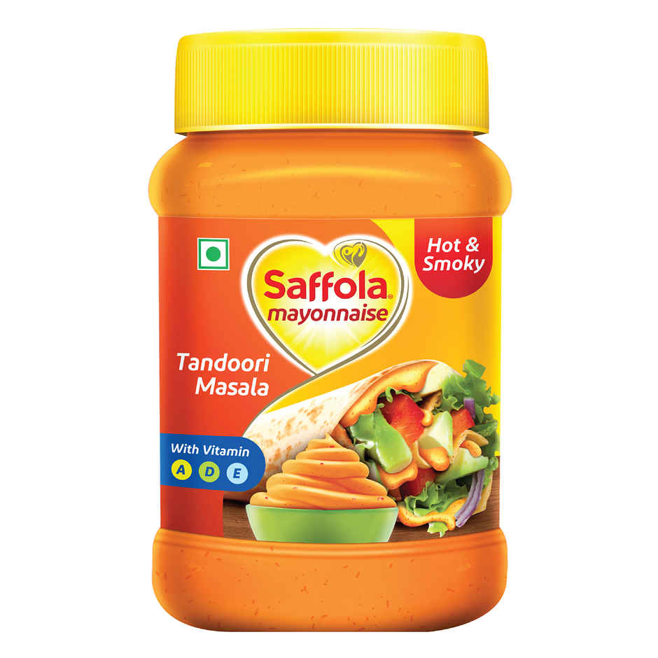 Saffola Mayonnaise Tandoori Masala Hot & Smoky Flavour Tandoori Mayonnaise Eggless