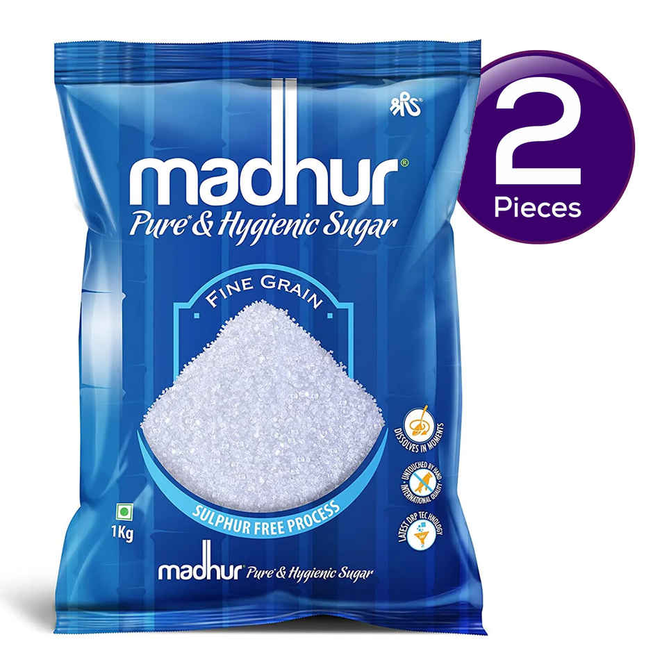 Madhur Pure & Hygienic Fine Grain Sugar /Sakkare Combo