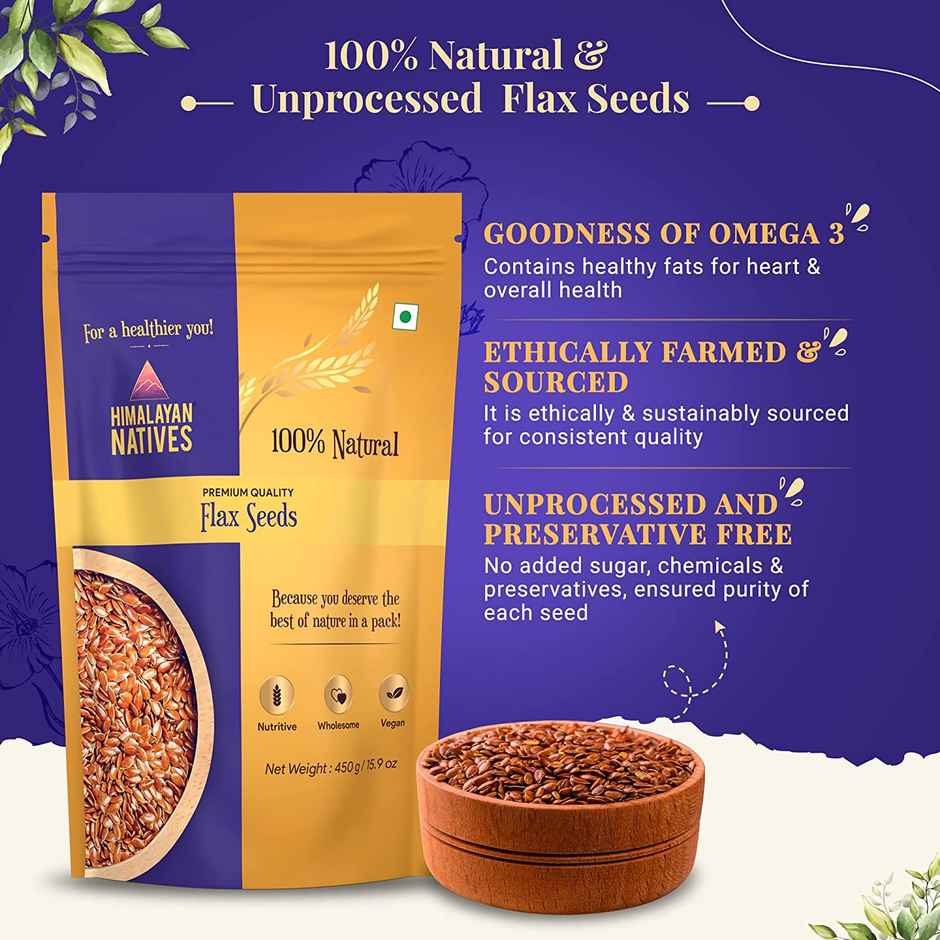 Himalayan Natives Flax Seeds