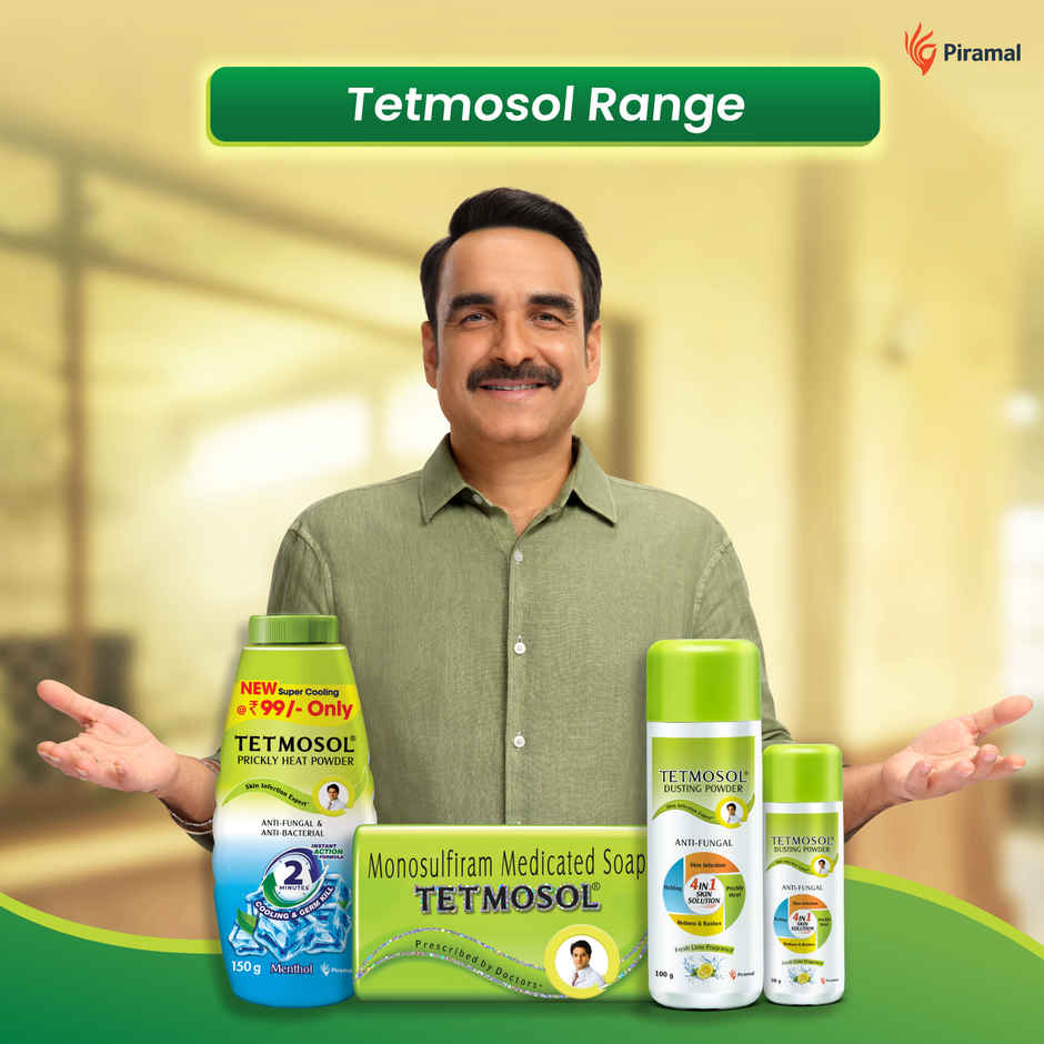 Tetmosol Fresh Lime Fragrance Dusting Powder