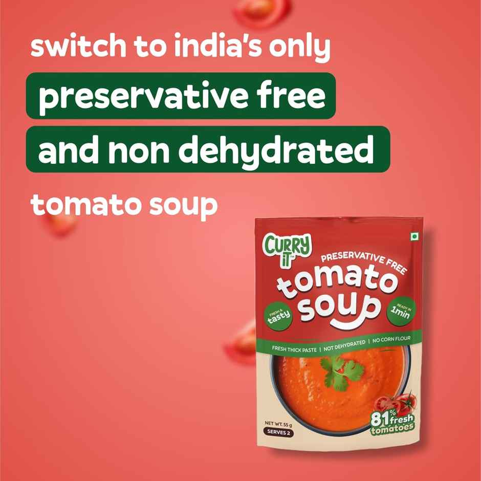 Curryit Tomato Soup Preservative Free