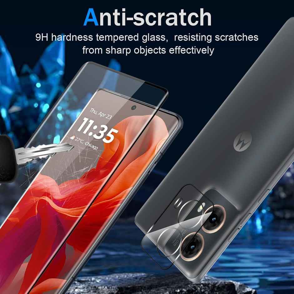 Ohonesty Ultra HD Clarity UV Tempered Glass for Moto G85 / Edge 50 Fusion