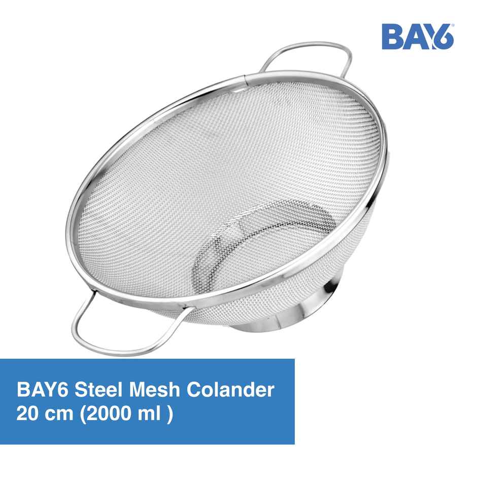 BAY6 Steel Mesh Colander - 20 cm (2000 ml)