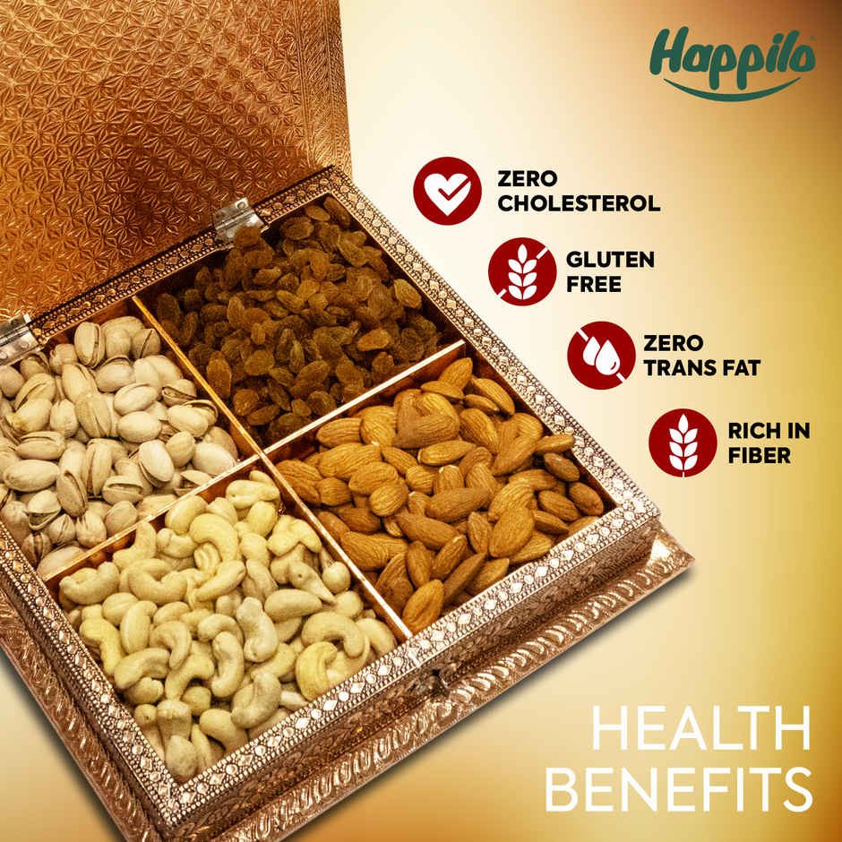 Happilo Dry Fruit Celebrations Gift Box Meenakari