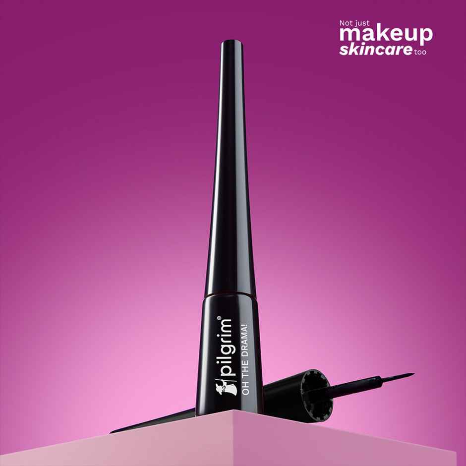 Pilgrim Oh The Drama! Intense Matte Eyeliner Smudge Proof & Water Resistant | Black Scandal 01