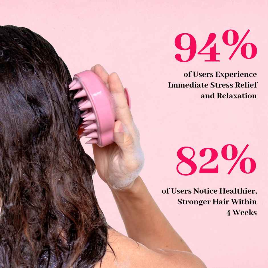 ENN Beauty Root Ritual Hair Scalp Massager | Reduces Hair Fall & Soothes Scalp Tension