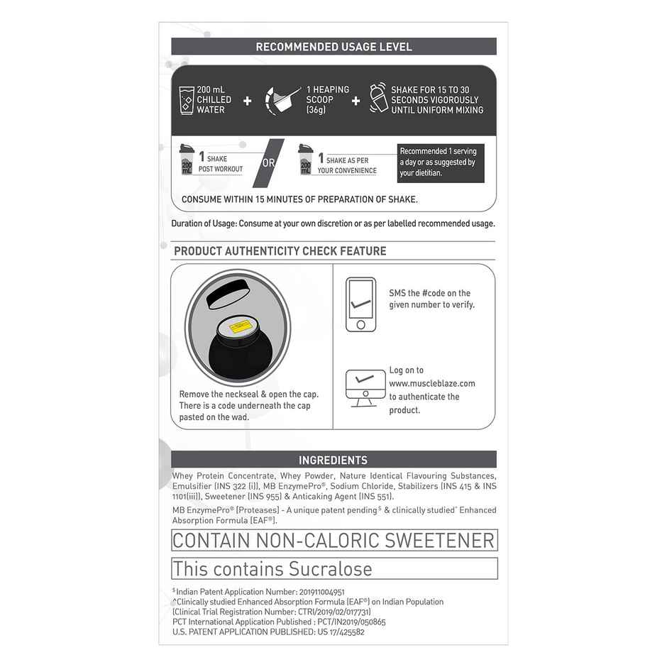 Muscleblaze Biozyme Performance Whey Protein
