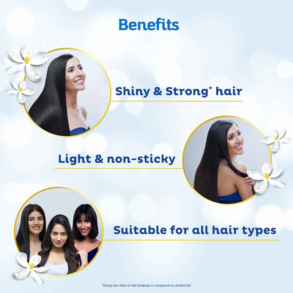 Parachute Advansed Jasmine Gold Coconut Hair Oil with 8x Vit E