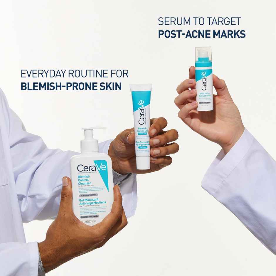 CeraVe Blemish Control Gel With 2% Salicylic Acid, AHA & Niacinamide For Acne Spot Treatment