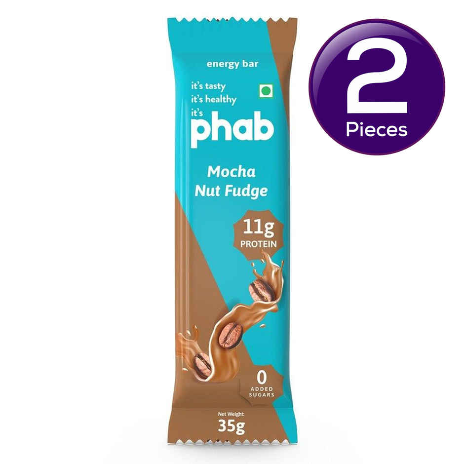 Phab Protein Bar Mocha Fudge protein Combo