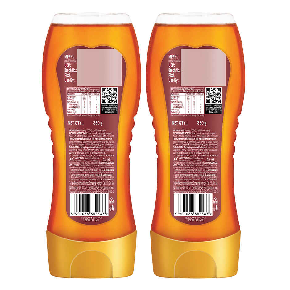 Saffola Honey Active, Made with Sundarban Forest Honey