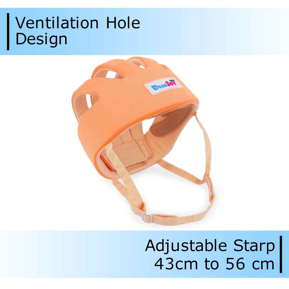 DearJoy Baby Safety Helmet & Kneepads - Orange