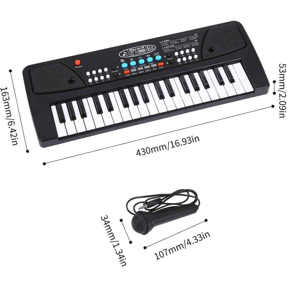 Storio 37 Keys Piano Keyboard for Kids | Musical Learning Toy